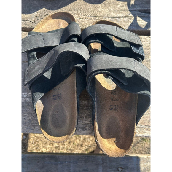 Birkenstock Shoes - Women's Birkenstock Uji Nubuck Suede Sandal Size 41